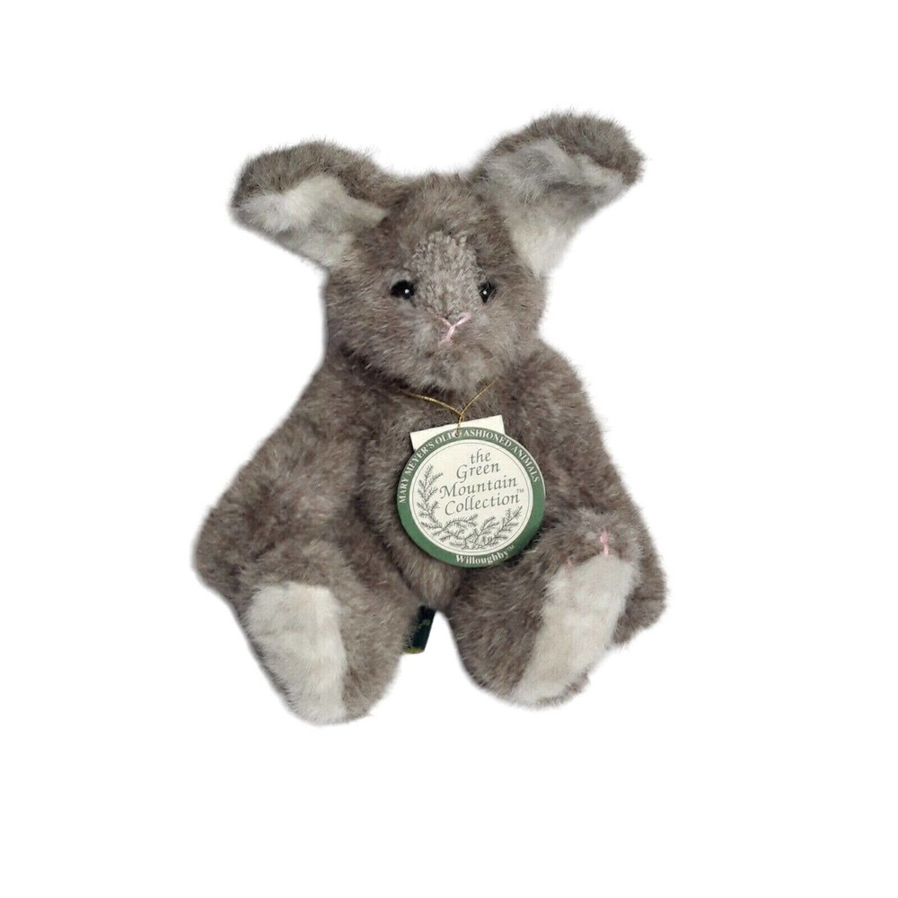 Mary Meyer Willoughby Bunny Rabbit Jointed Plush 1994 Green Mountain Collection